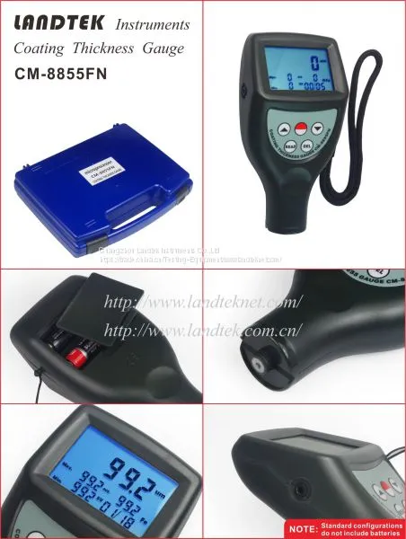 Coating Thickness Meter CM-8855 With 99 Gruops Datas Storage photo-2