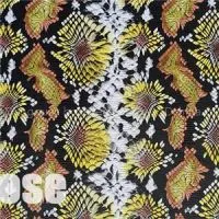 Environmental Protection Plants Pattern PVC Leather for Sofa