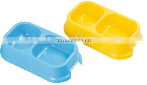 Plastic Pet Double Bowl / Pet Bowl Food / Pet Feeders photo-2