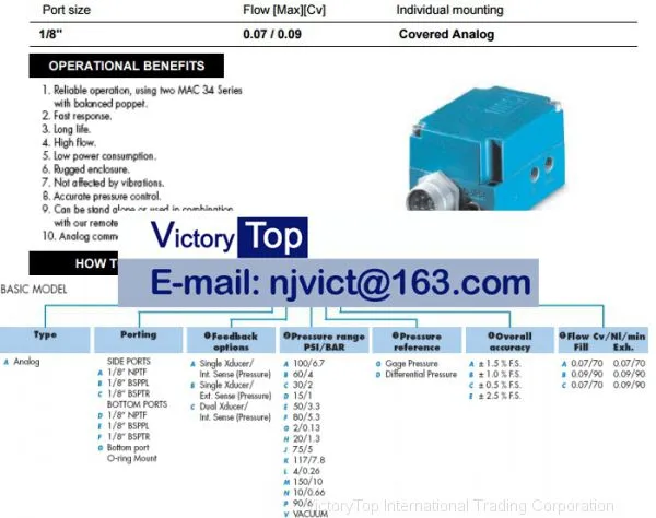 MAC PME-121CAAA Solenoid Valve photo-2