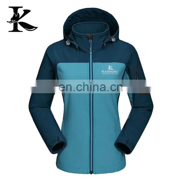 Women Windproof Softshell Jacket Casual Breathable Jacket photo-4