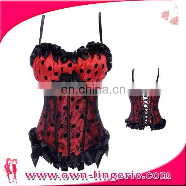 New Design Satin Straps Dress Body Shaper Corset,latex Corset for Woman photo-2