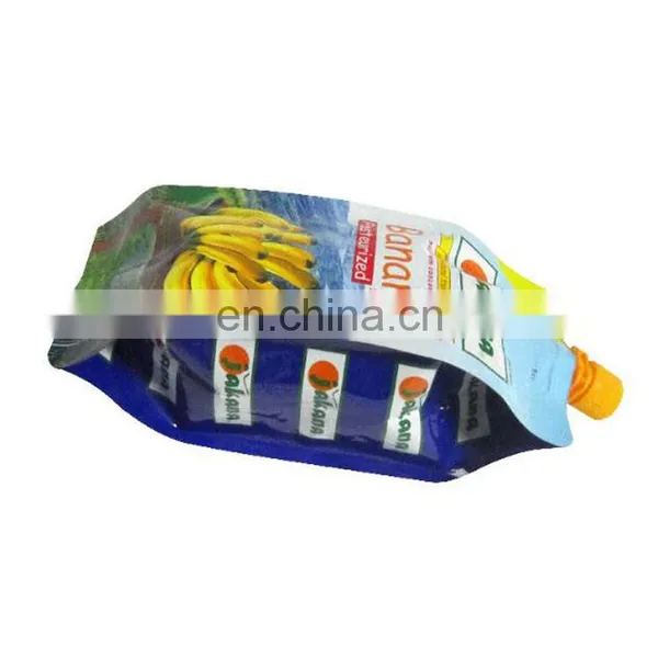 Professional Manufacturer Customized Custom Plastic Drinks Standing Up Spout Pouch photo-2