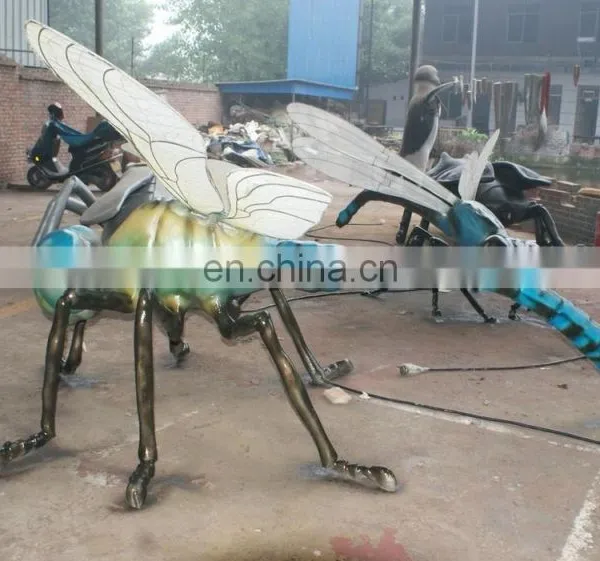 Silicone Rubber Animatronic Insects Model Display Shipping From China photo-2