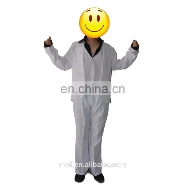 MCH-2367 Wholesale 2017 Hot New Products Super Star Elvis Presley Cosplay Costume White Adult Top Quality Party Dance Costume photo-4