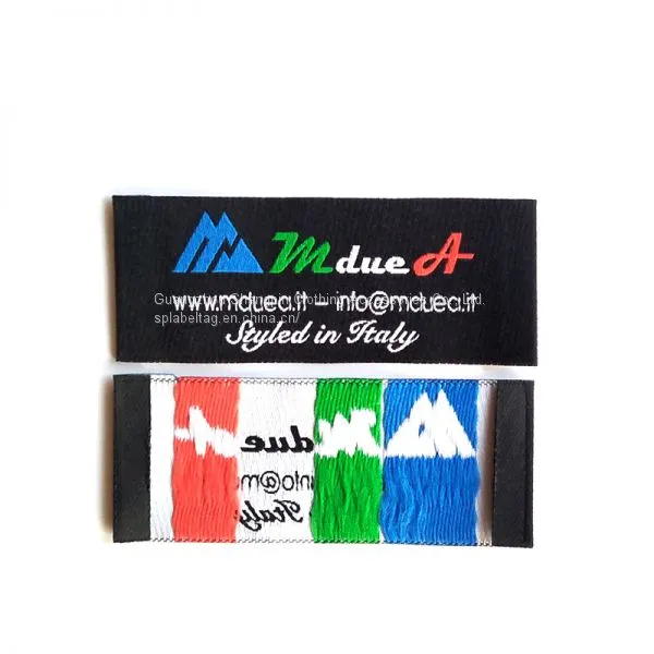 China Garment Accessories Best Quality Cotton Polyester Textiles Woven Label photo-4