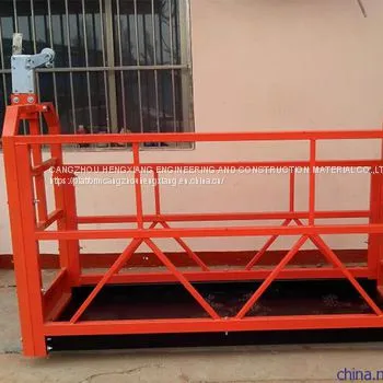 Facade Cleaning Powder Spraying Zlp630 Electric Suspended Platform photo-3