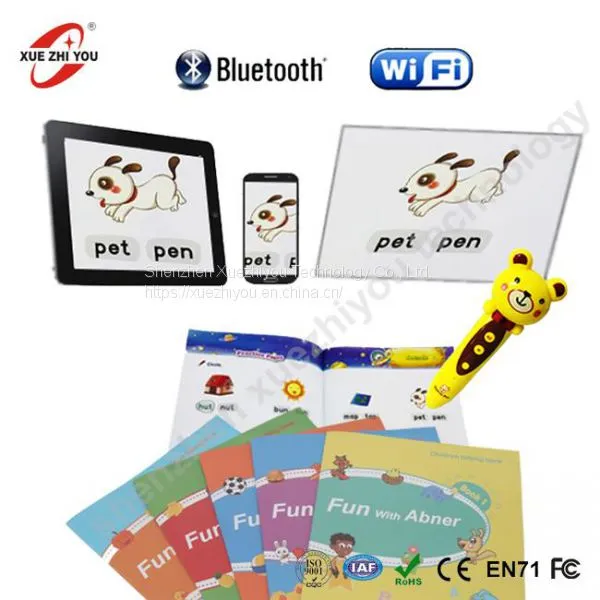 Wholesale OID Wireless Read Pen Books Learning Toys for Kids Bluetooth Talking Pen photo-2