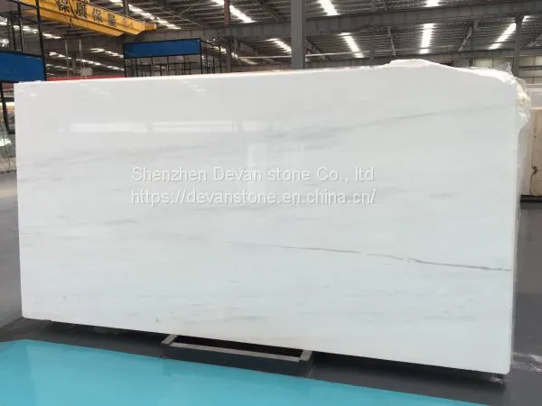 Белые марморные плитки для пола и марморные плиты из доломита photo-4