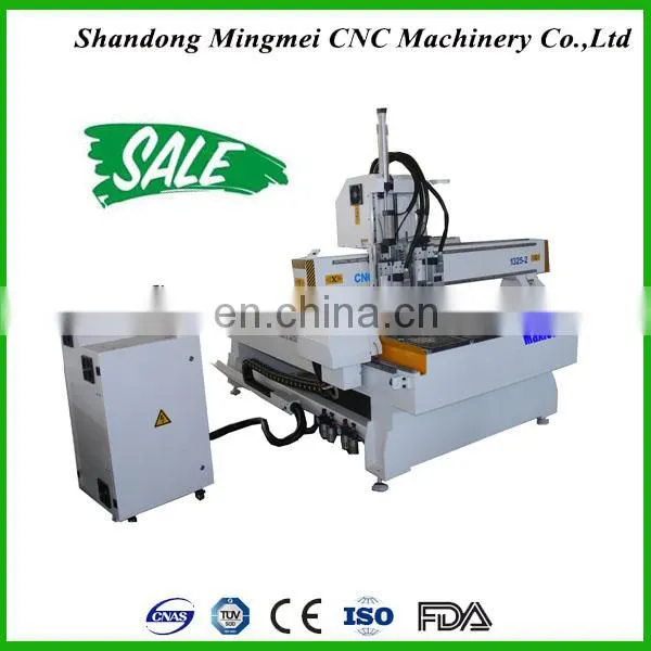6 Axis 4x8 ft Cnc Router Three Heads Door Cnc Router Engraver Dsp Controller photo-4