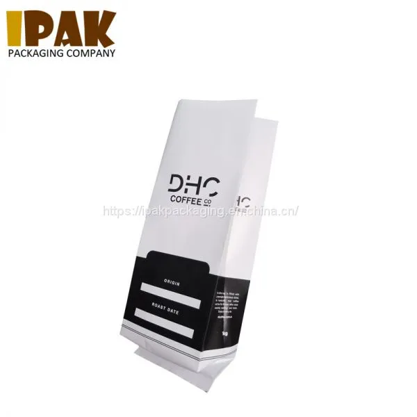 250g 1kg Side Gusset Coffee Packaging Bags With Valve