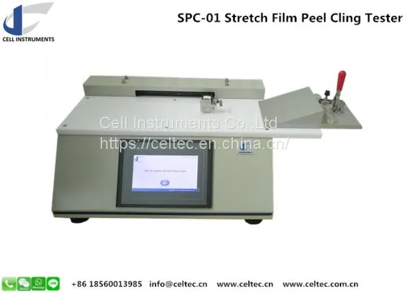 ASTM D 5458 Peel Cling Tester for Stretch Wrap Film photo-2