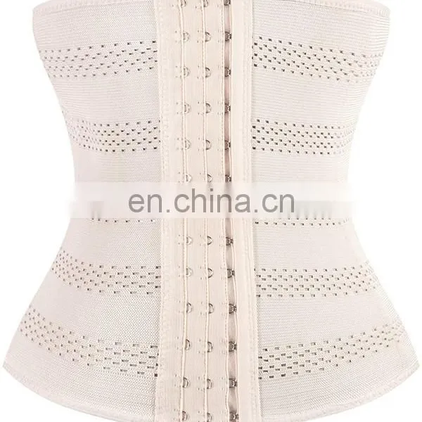 Women's Breathable Elastic Corset Waist Trainer Cincher Belt Shapewear