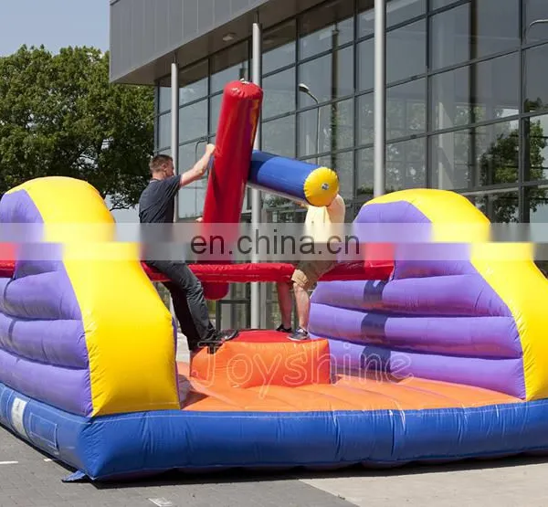 Inflatable Pillow Bash Jousting Wipeout Game Interactive Gladiator Joust Pole Games photo-2