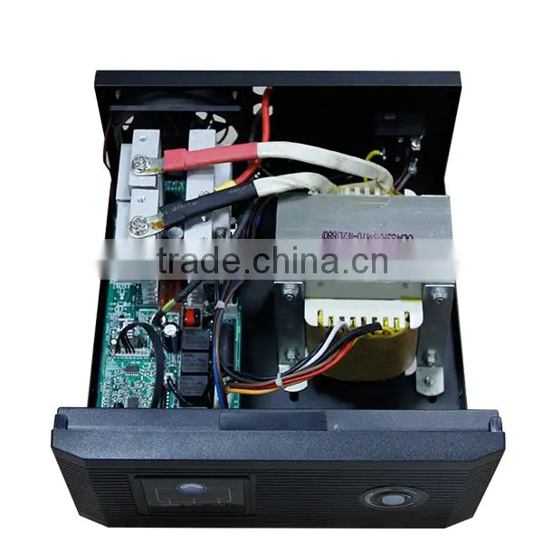 800W 12V DC to AC LED / LCD Auto Pure Sine Wave Variable Frequency Inverter photo-3