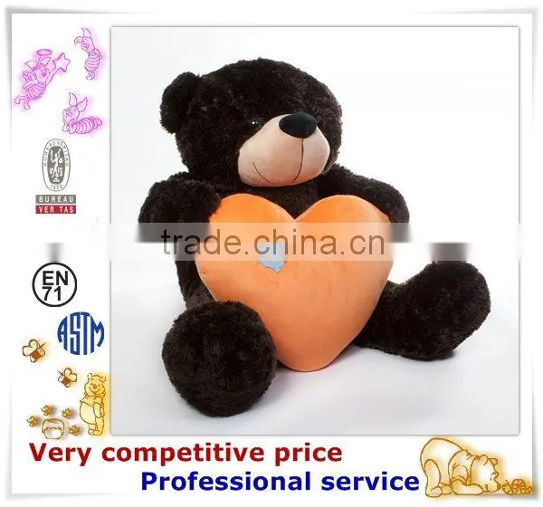 OEM Stuffed Toy,Custom Plush Toys, Valentine Bear With Heart photo-2