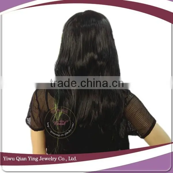 Cheap Long Colorful Synthetic Halloween Party Wig photo-3