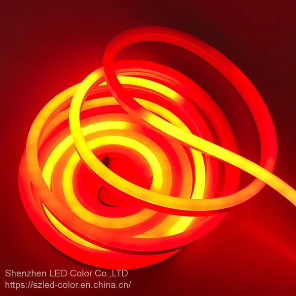 DC12V WS2811 Silicone Neon Tube Colorful Waterproof Neon Flex Strip photo-3