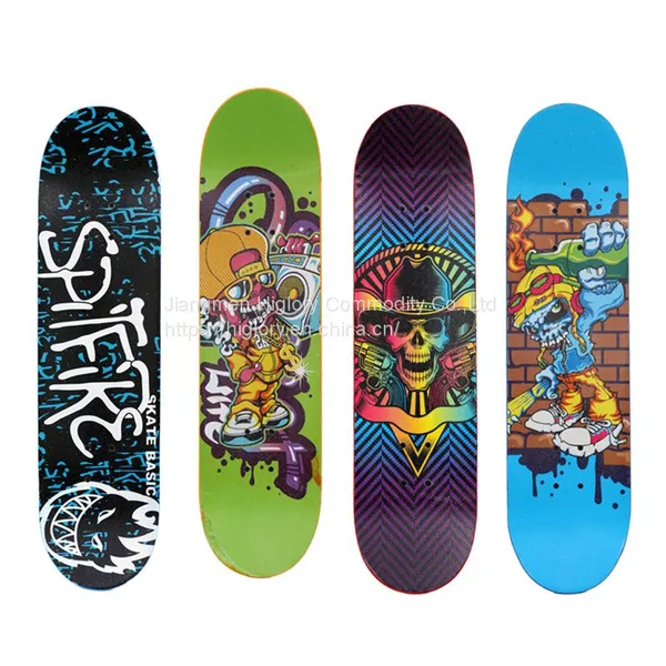 Customized Skateboard Decks 7 Ply Canadian Maple Wood Complete Skateboard photo-2