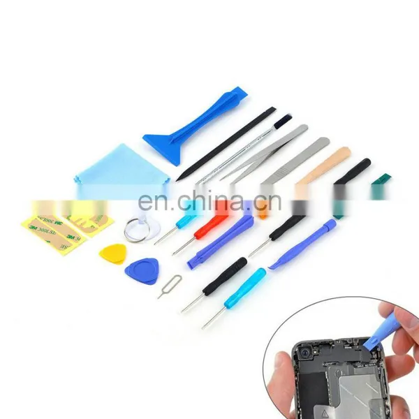 22 in 1 Open Pry Mobile Phone Repair Screwdrivers Sucker Hand Tools Set Kit For Cell Tablet Hot Sale
