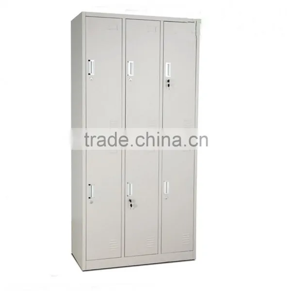 6 Door Knock Down Office Furniture Steel Locker Cabinet Library Furniture From Manufacturers of Furnitures photo-2