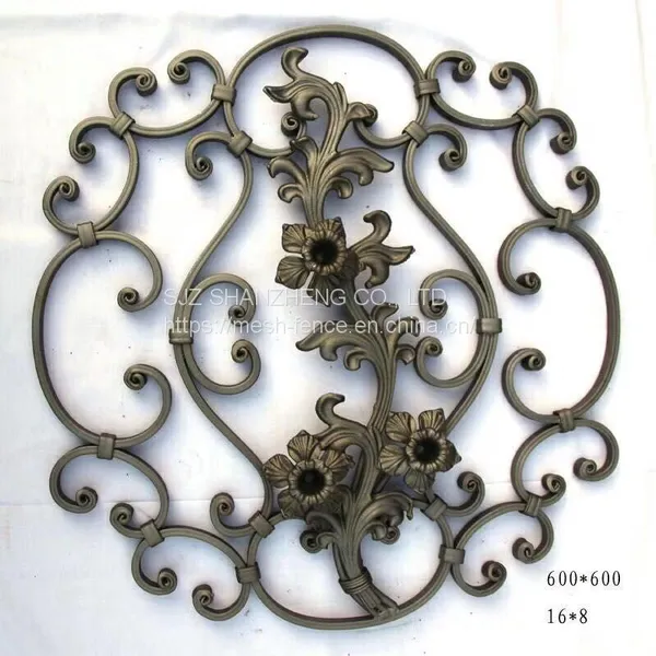 Wrought Iron Ornaments/ Wrought Iron Elements/ Wrought Iron Component photo-2