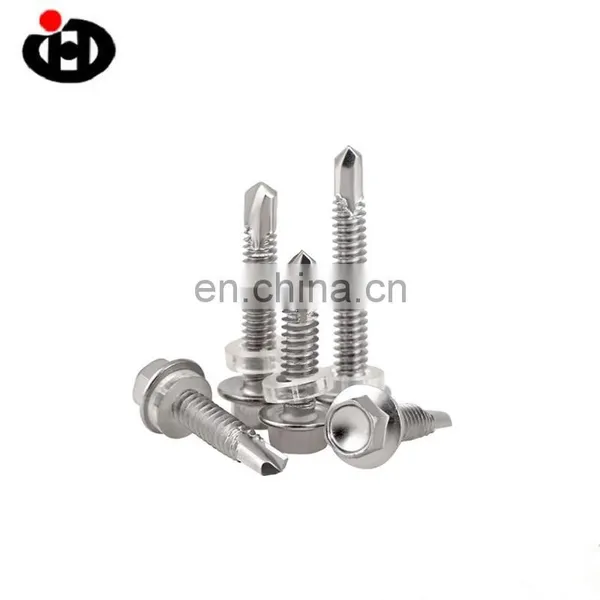 Hot Sale JINGHONG Stainless Steel Self Tapping Roofing Screw photo-4