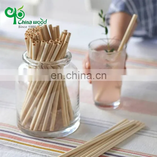 Yada Natural Organic Disposable Bamboo Straws Biodegradable Drinking Straws Food Grade Boba Straws photo-2