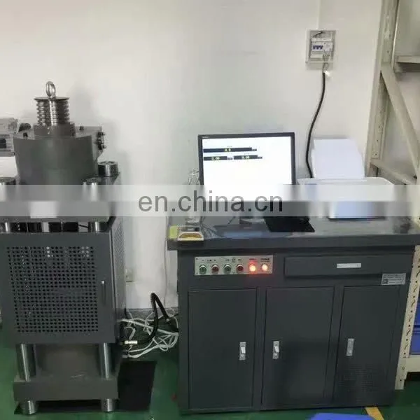 YAW-3000kn Automatic Soil Consolidation Cube Compression Testing Machine photo-4