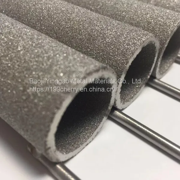 Customized Cylinder Titanium Filter Tube Cartridge photo-3