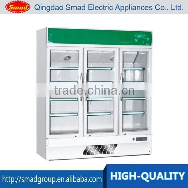 420-980L Commercial Upright Showcase Glass Refrigerators photo-2