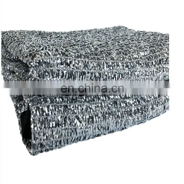 Carport Aluminum Shade Covers Car Sun Protection Silver Foil Shade Net Shading Net for Greenhouse Shade Sails photo-2