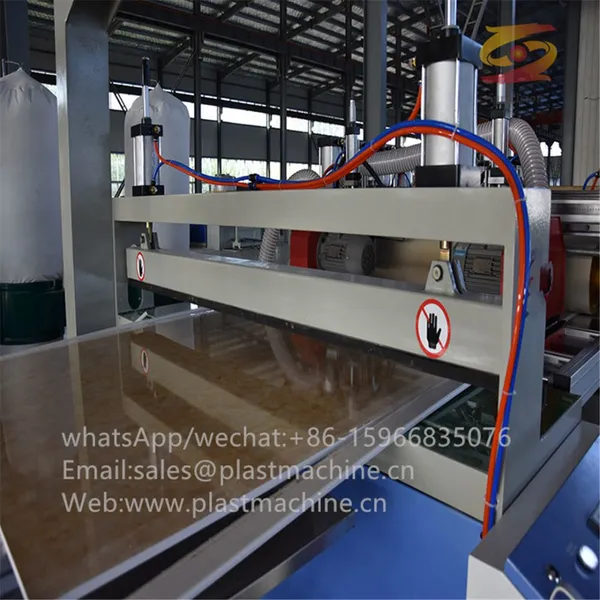 Plates foam board conical twin screw extruder ceiling machine