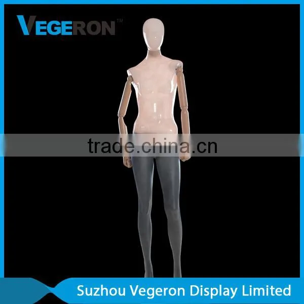 Flexible Female Mannequin With Plastic Arms