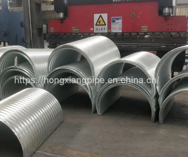 Armco Culvert Pipe Assembled Steel Driveway Culvert Supplier