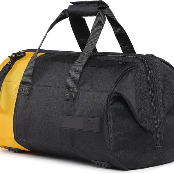 Large Capacity Tool Bag,Black/Yellow photo-3