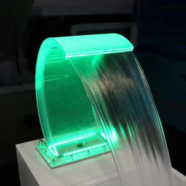 WF300 Acrylic Material Waterfall For Swimming Pool photo-5