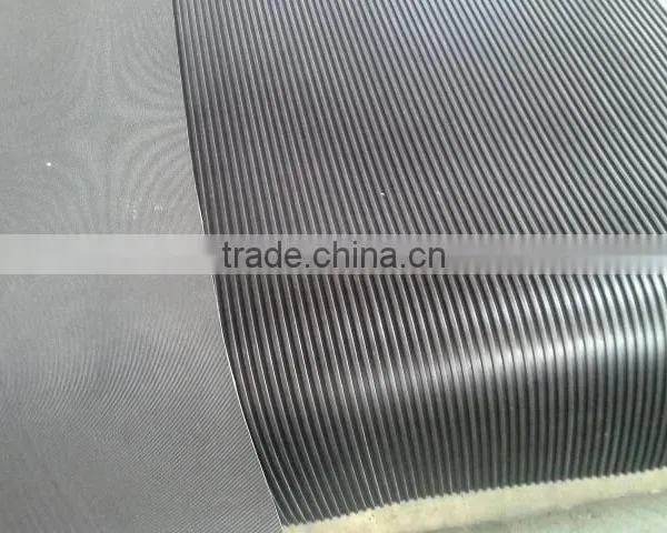 Fine Ribbed Anti-slip Rubber Mat Manufacturer photo-4