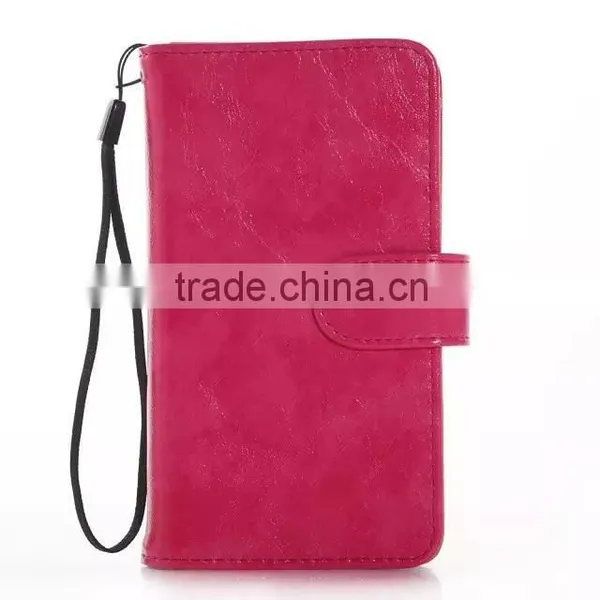 Wallet Card Holder PU Leather Case for Iphone 6 & 6 Plus photo-4
