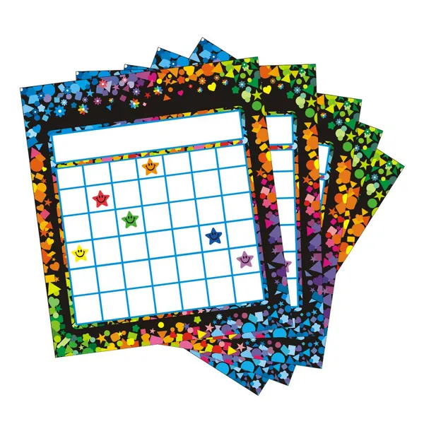 80 Pack Incentive Reward Chart for Classroom Home Behavior for Kids Students With 2400 Pieces Star Stickers photo-2