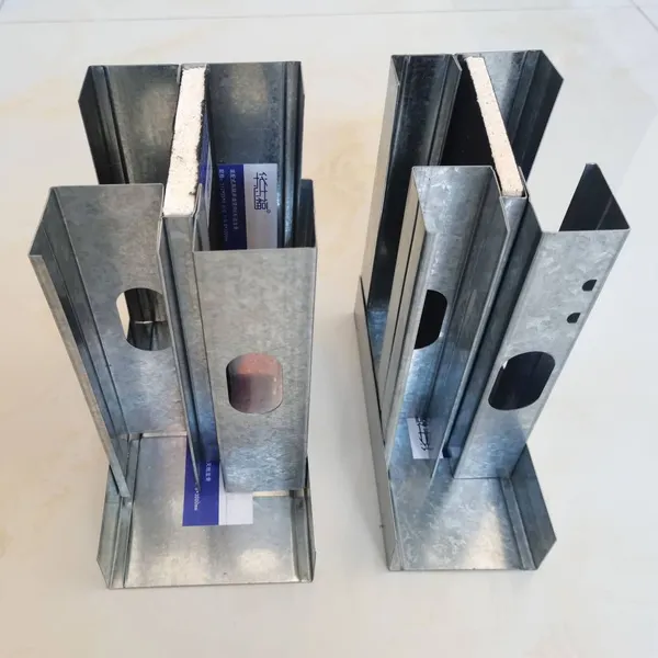 Prefabricated High-sound-insulation Double-cavity 81 Keel, Silent Keel Partition for Hotels, Z-shaped Vibration-damping Partition Wall photo-4