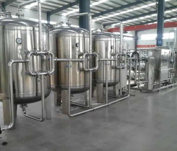 Automatic Packing Production Line Single Grade Reverse Osmosis Water Pretreatment photo-5