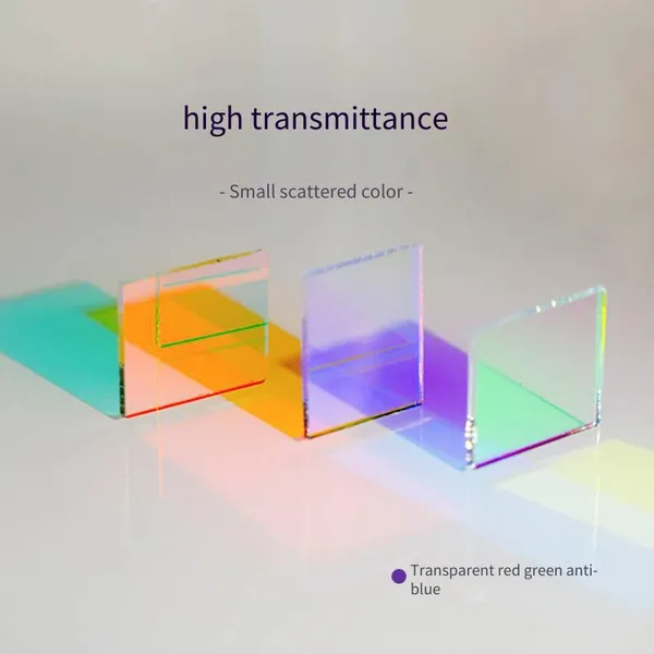 Pingzhi Optics Projection Module Dichroic Mirror, Transmitting and Reflecting Red, Green and Blue, Filter for Medical Optical Instruments