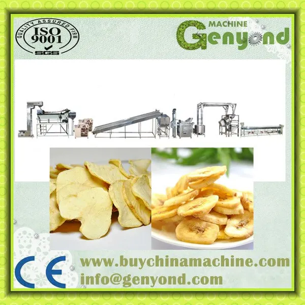 Plantain Chips Processing Machines/ Banana Chips Production Line photo-3