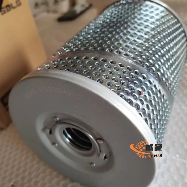 SDLG Hydraulic Tank Return Oil Filter Element 4120004982 in Stock photo-1