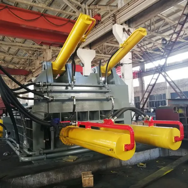 Double Master Cylinders Heavy Duty Steel Rebars Baler Machine 630ton photo-4