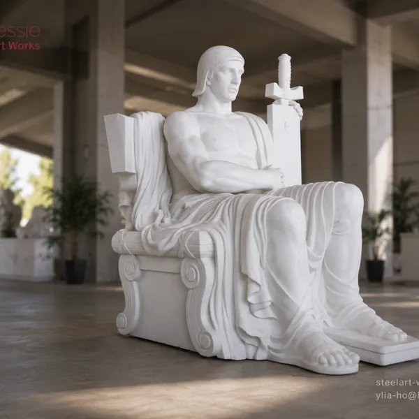 Custom Figure Sculpture for Architectural Decoration photo-4