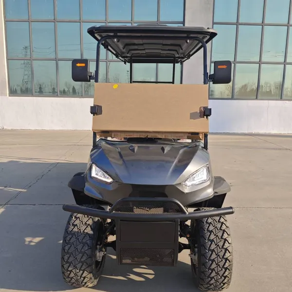 New 4+2 Six-seater Electric Golf Cart, Customizable for Export Trade, From the Original Manufacturer photo-5
