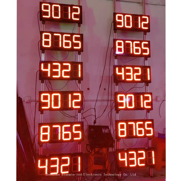 Digital Price Display Board for Gas Station