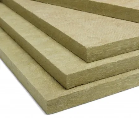 Rigid Stonewool Rock Wool Board, Thermal Insulation Slab, Fireproof & Soundproof for Power Plant and Boiler Room